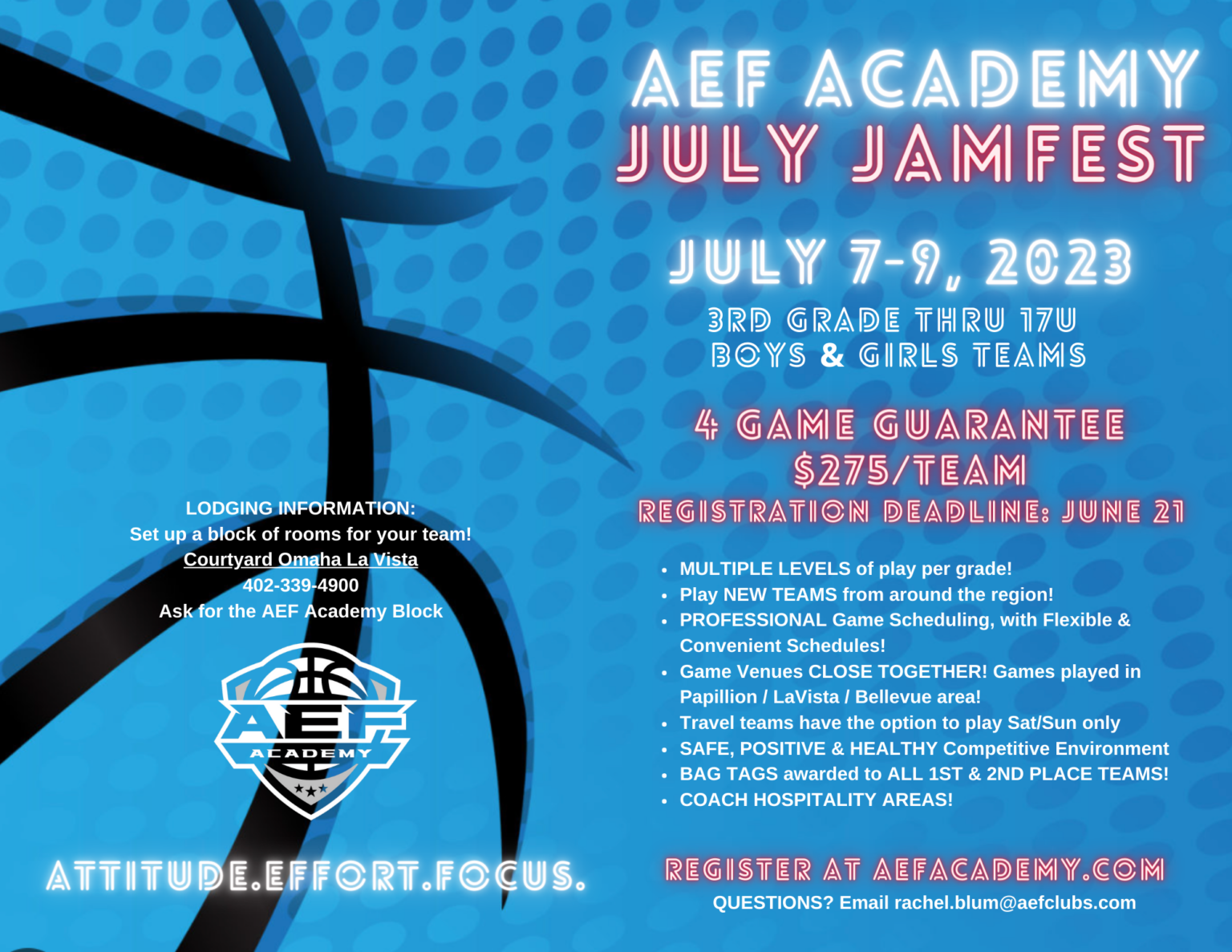 AEF ACADEMY JULY JAMFEST AEF Clubs